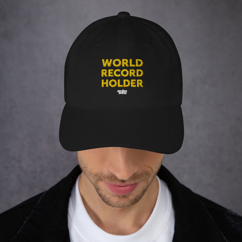 "WORLD RECORD HOLDER" Hat
