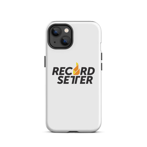 "Record Setter Logo" Tough Case for iPhone®