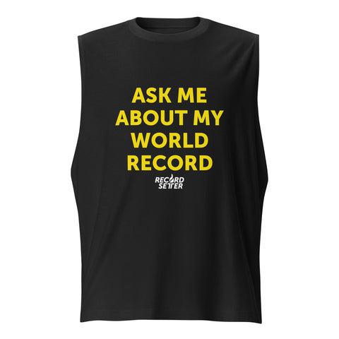 "Ask Me About My World Record" Tank