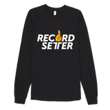 "RecordSetter Logo" Long Sleeve T-shirt