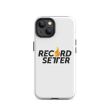 "Record Setter Logo" Tough Case for iPhone®