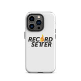 "Record Setter Logo" Tough Case for iPhone®