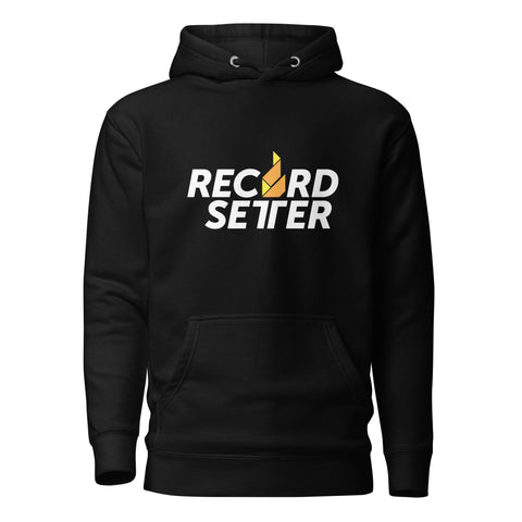"RecordSetter Logo" Hooded Sweatshirt